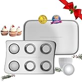 Doll Buddies Kids’ Oven Pan Set for Easy Bake Ultimate Oven | Includes Cupcake, Rectangular Bake Pans & 75 Liners (15 More Th