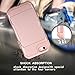 iPhone 6S Plus Mirror Wallet Case,Auker iPhone 6 Plus Slim Fit Armor Card Holder Kickstand Feature Dual Layer [Hard Shell+Soft Silicon] Shockproof Impact Drop Resistant Hybrid Protective Case