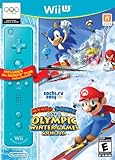Mario &amp; Sonic Sochi 2014 Olympic Winter Games with Blue Wii Remote Plus - Wii U