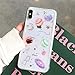 BOFTALE Clear Case for iPhone Xs Max, Handmade Glitter Bling Sparkle Design with Gold Moon Stars Slim Soft TPU Case Compatible with iPhone Xs Max 6.5 Inch