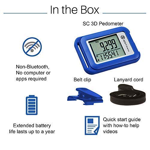 OZO-Fitness-SC-3D-Digital-Pedometer-Best-Pedometer-for-Walking-Track-Steps-Miles-Calories-Activity-Time-Clip-on-Step-Counter-for-Men-Women-Kids-Lanyard-Included