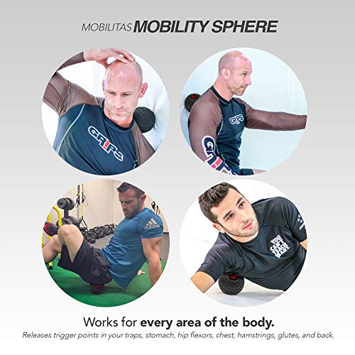 MOBILITAS Mobility Sphere, Trigger Point Massage Ball 5 Inch Foam Roller Ball for Workout