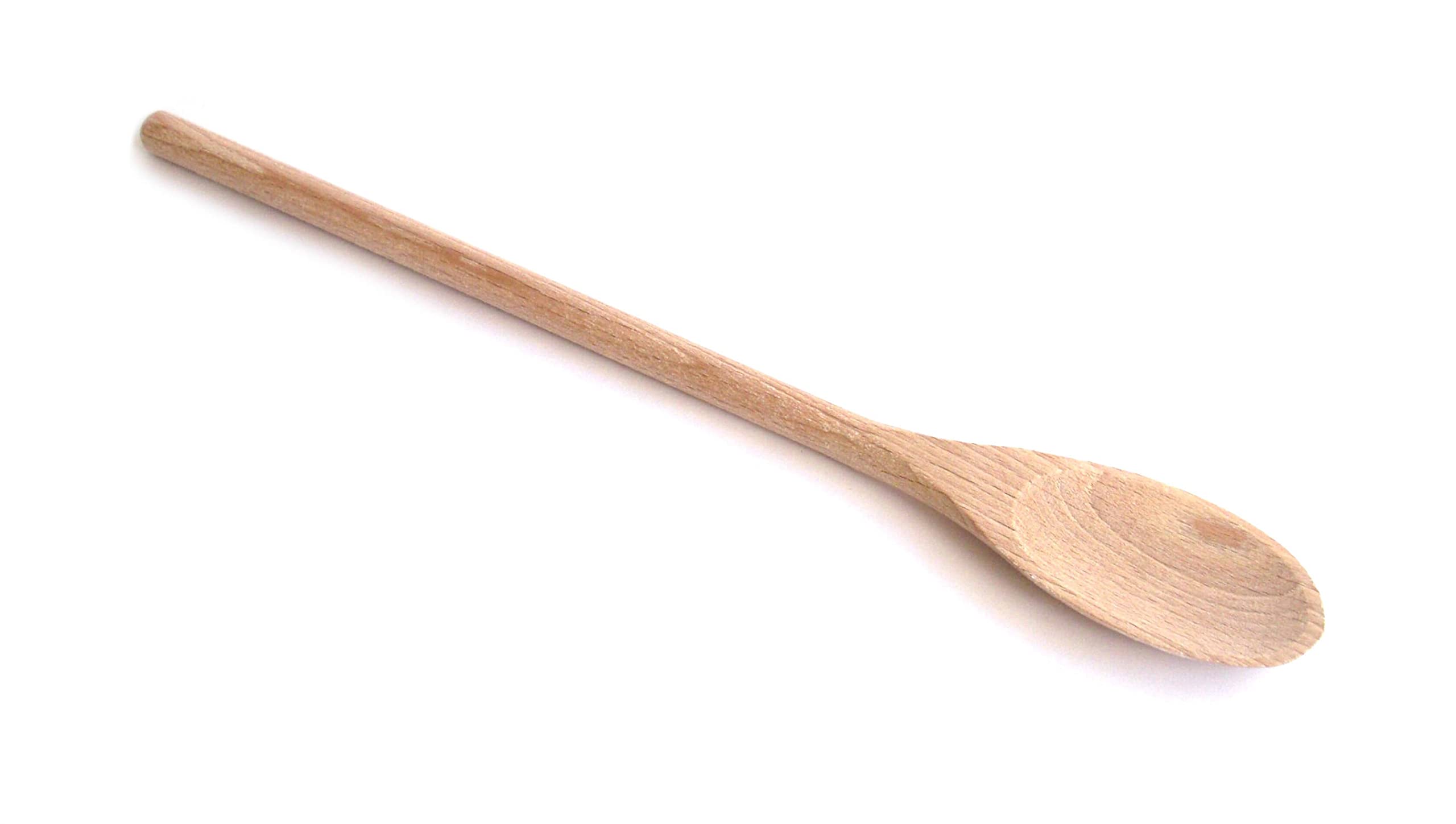 Tredoni 30cm Wooden Spoon - Baking/Cooking/Stirring Spoon Utensil (30 cm)