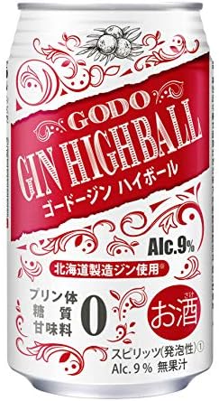 Amazon Co Jp 合同酒精 Godoジンハイボール チューハイ 350ml 24本 食品 飲料 お酒