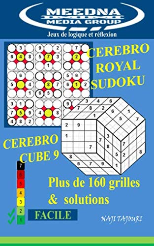 CEREBRO ROYAL SUDOKU & CUBE 9: N°1 FACILE (French Edition) by NAJI TAJOURI