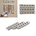 ECYC Adhesive Jewelry Earring Necklace Hanger Holder Space Saving Wall Mount Stand Tray para