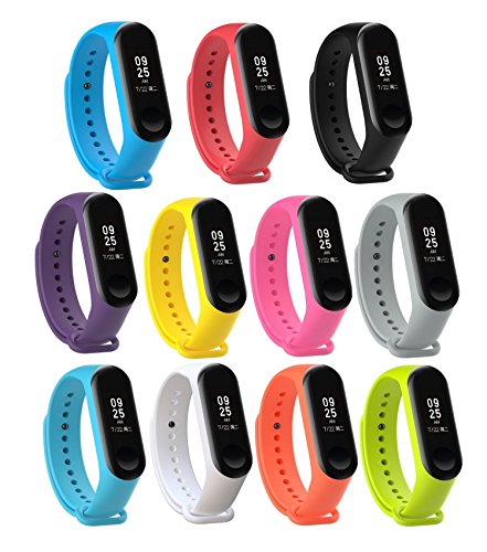 Dingtool for xiaomi mi band 3 bands, replacement wristband strap …