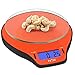 Famili FM206OB Digital Kitchen Food Electronic Cooking Scale, 11lb 5kg , Orange