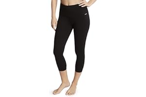 Jockey Womens Cotton Stretch Basic CapriLeggings