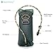 DreamBay Hydration Bladder 85 oz / 2.5 Liter with Clips to Hold Drinking Tube & Tube protection bandage - Suitable for All kinds of Hydration Pack - Water Storage Bladder Bag with Drinking Tube Trap