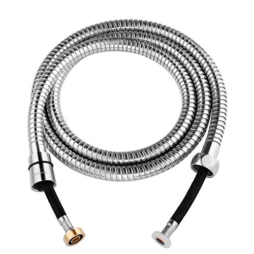 HOMEIDEAS 60inch(1.5m) RV Shower Hose Explosion Proof 304 Stainless
