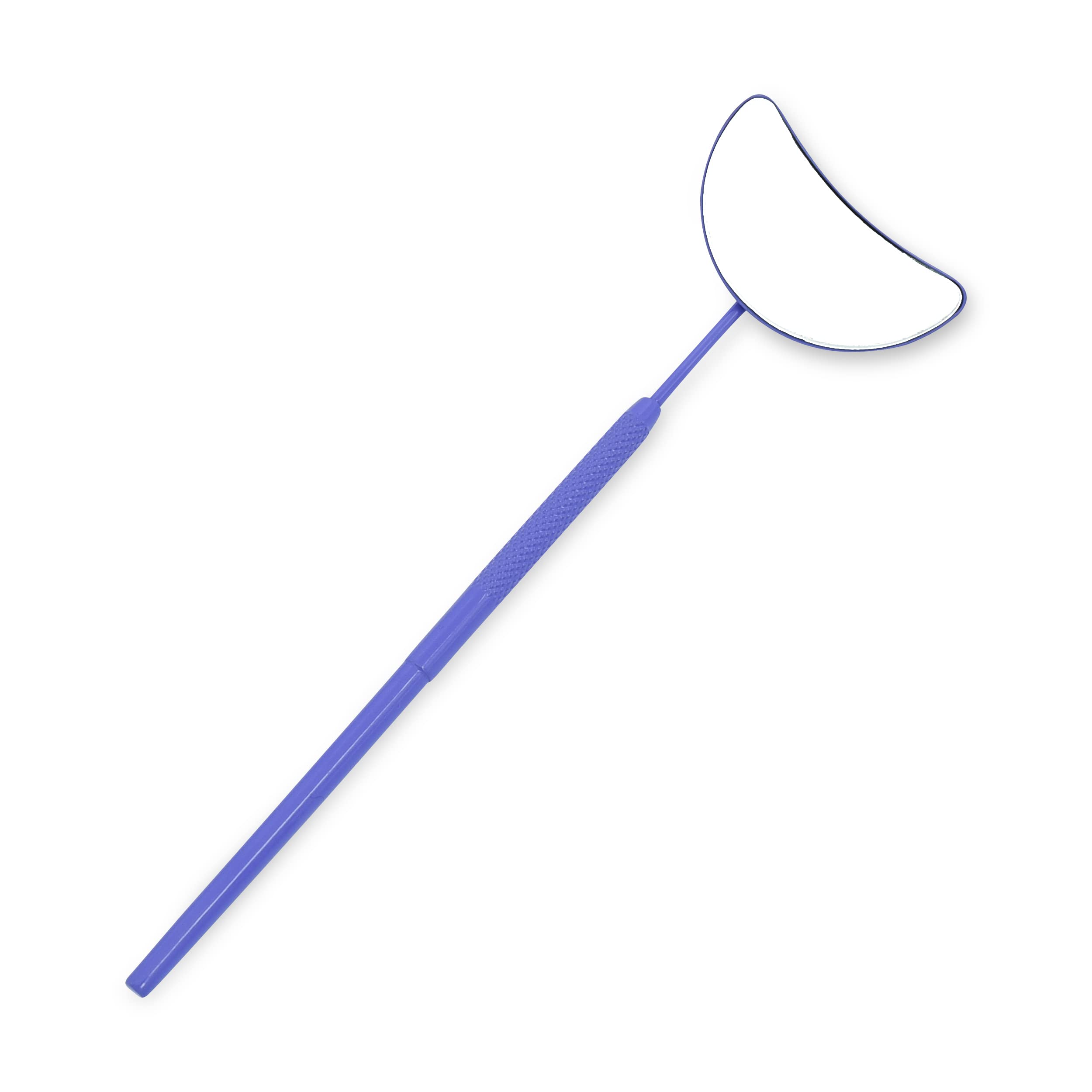 ZAMAHA Eyelash Inspection Mirror- Beauty Lash Extension Tool (Universal Medium) (Eyelash Inspection Mirror (Universal Medium)) (1 Pc Large (Silver))