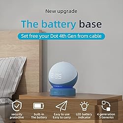 Liboer Battery Base for Echo Dot 5th Generation