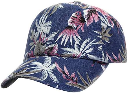 MARLLEGEBEE ADO Merch Blue Rose Print Baseball Caps Women Men
