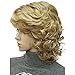 Aimole Short Curly Wig Synthetic Hair Women's Full Wigs (19 Light Strawberry Blonde)