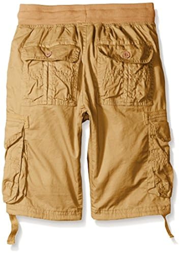 Southpole Big Boys Jogger Shorts with Cargo Pockets in Basic Solid