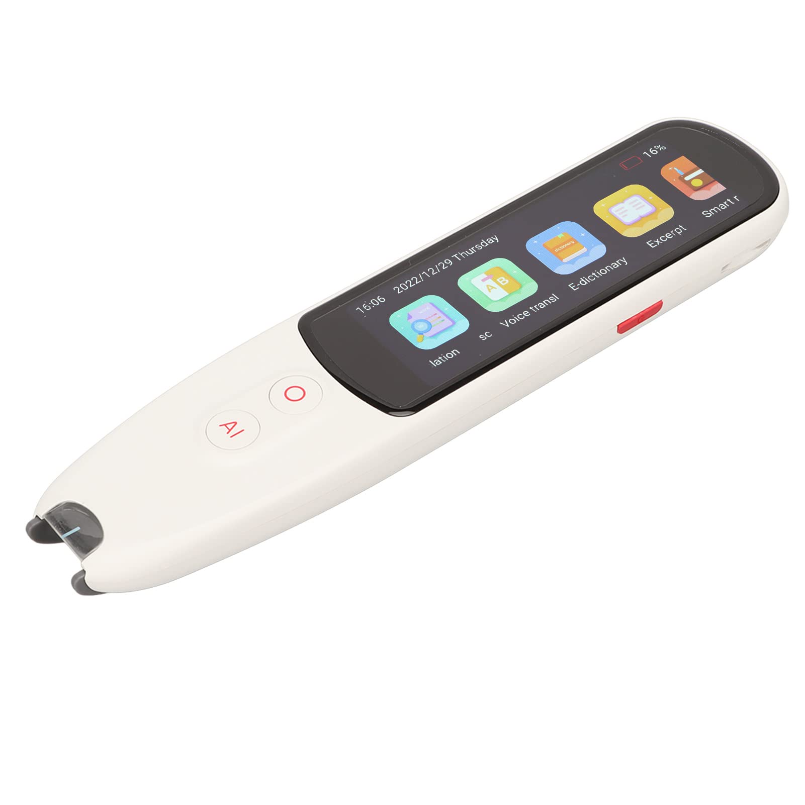 Pen Scanner, 3.0 Inch Touch Screen 134 Languages Wifi Language Translator Device, Text Extract, Voice Scanning Translation Pen for Travel, Learning