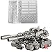 Picture Kingdom 3D Metal Puzzle Apocalypse Tank PJ-199 Building Model DIY 3D Metal Puzzle Kits Laser Cut Models Jigsaw Toys