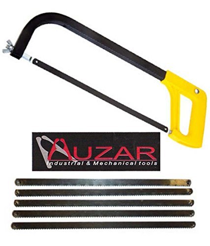 Venus Hacksaw Frame with 5 Pieces Blades (Yellow)