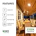 Sunco Lighting 10 Pack Outdoor Led Flood Light Waterproof PAR38 LED Bulb, Dimmable, 13W=100W, 2700K Soft White, 1050lm, E26 Base, UL Energy Star Listed
