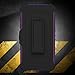 Galaxy S7 Case, ToughBox® [Armor Series] [Shock Proof] [Purple | Pink] for Samsung Galaxy S7 Case [Built in Screen Protector] [With Holster & Belt Clip] [Fits OtterBox Defender Series Belt Clip]