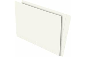 Pendaflex File Folders, End Tab with Reinforced Tab, Heavyweight Paper Stock, Legal Size, Ivory, Box of 100 File Organizers, 