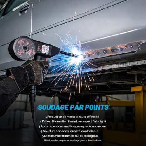 Reboot 7-in-1 MIG TIG MMA Plasma Welding Machine - Includes Gun Dispenser and TIG Torch - 30A Non-HF Plasma Cut - Dual Voltage 120/240V - For Bodywork, Workshop and Outdoor | Spool gun + TIG torch included. Dual voltage 120/240V (230V France). For bodywork, workshop and outdoor use