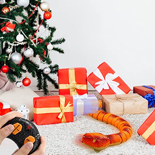 PWTAO RC Snake Toy: Remote Control Python, Infrared Receiver, Electric ...