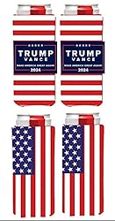 PKM - DONALD J TRUMP 2024 MAGA Fits 12oz Slim Cans