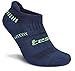 TM-MZS04-NVY_M Tesla Men's 6-Pack Atheltic No Show Socks Cushioned Comfort w Mesh MZS04