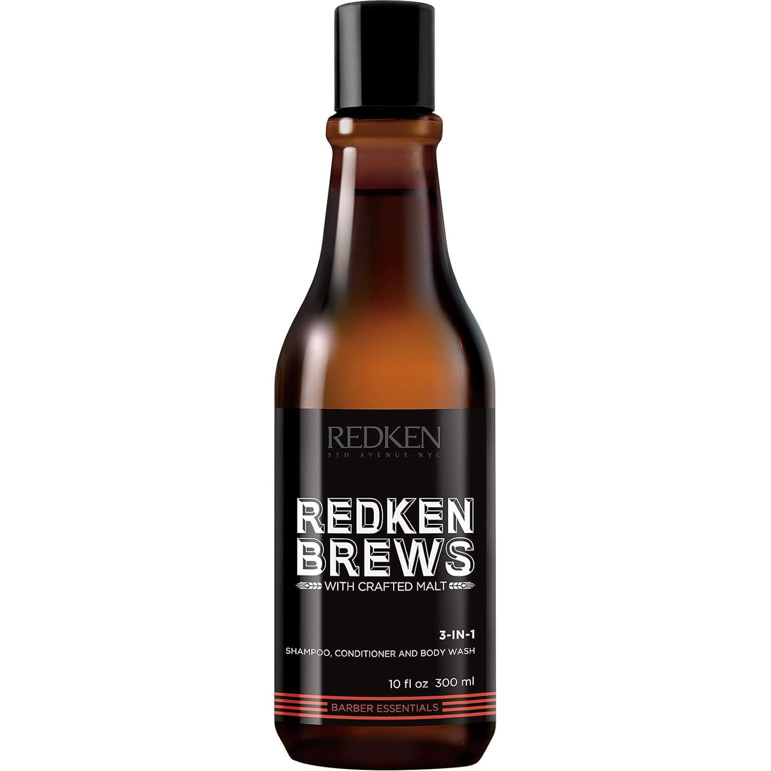 Redken | Brews | Men's 3-In-1 Hair Shampoo, Conditioner & Body Wash 300ml