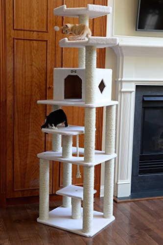 Armarkat Cat Tree Model B7801, Alabaster