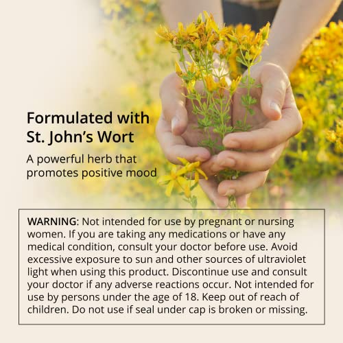 JoyFilled Mood Support Supplement with St. Johns Wort Capsules Helps