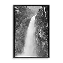 signwin Framed Canvas Wall Art Waterfall Canvas Prints Home Artwork Decoration for Living Room,Bedroom - 24x36 inches