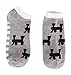 Monopoly Womens Socks Jail No Show 6 Pack (Fuchsia)
