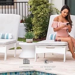 Ledge Lounger Signature Side Table - in Pool Side