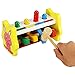 Youtop Wooden Pounding Bench Pound A Peg Toy for Toddlers