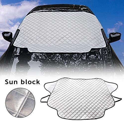 Steman Net フロントカバー 車 サンシェード 1 116cm 凍結防止 雪対策 四季用 遮光