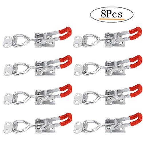 Creatyi 8 PCS 4001 Toggle Latch Clamp Heavy Duty Hand Tool, Holding Capacity 100Kg 220Lb