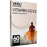 Veru Wellness D3/K2 Essential Patch - Bariatric Support D3 K2 (60 Patch)