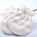 Newborn Unisex Baby Scratch Mittens Gloves 100% Cotton Infant No Scratch Mittens Gloves,3 Pairs Mix Color