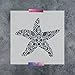 Nautical Starfish Stencil Art - DIY Starfish Stencils