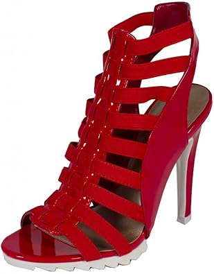 qupid red heels