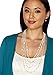 HinsonGayle 'Destiny' 4-Strand Handwoven Ultra-Iridescent White Freshwater Cultured Pearl Necklace-32 in length