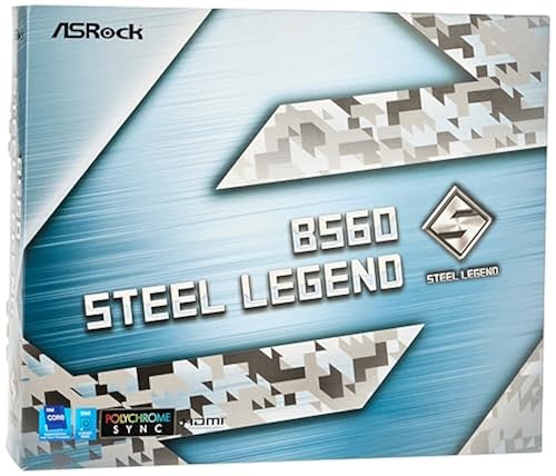 Asrock B560 STEEL LEGEND INTEL SOCKET1200 for INTEL 10TH/11TH GEN