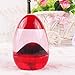 LRZCGB Liquid Sandglass - Volcanic Eruption Shape Liquid Droplet Sand Glass Personalized Home Office Table Decoration(Red)