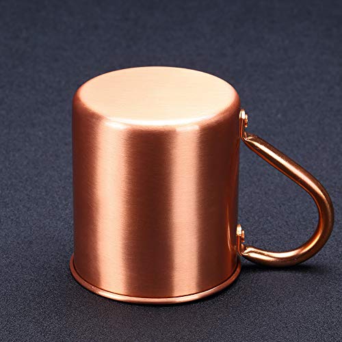 TBYGG Kupferbecher Moscow Mule,Edelstahl Martini-Cocktailglas Keine Beschichtung,gehämmerten Kupfer,ideal für alle… – Bild 8