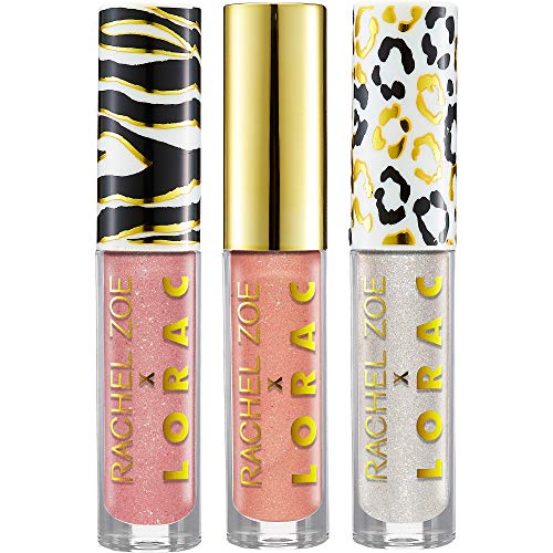 LORAC RACHEL ZOE X LORAC Diamond Disco Gloss Trio: Moonlight Kiss, Multi/Kit, 0.08 fl. oz.
