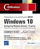 Image de Windows 10 - Préparation à la certification MCSA Configuring Windows Devices (Examen 70-697) - 2e partie: Déploiement et gestion via des services d