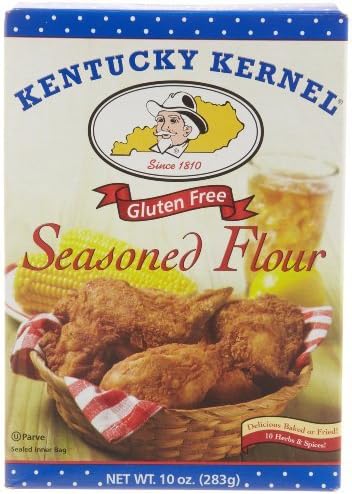 Kentucky Kernal Flour Seasoned Gf, 10-Ounce (Pack of 6) by Kentucky Kernal